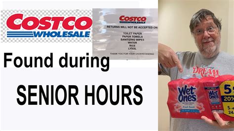 costco senior hours 2024